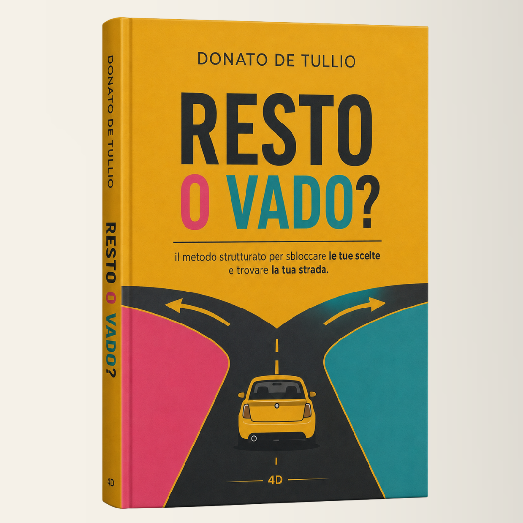 Copertina del libro Resto o Vado?
